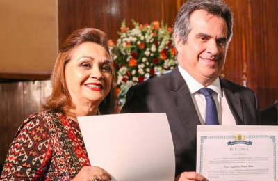 Eliane Silva Nogueira Lima, mãe de Ciro Nogueira, assume o mandato no Senado Federal